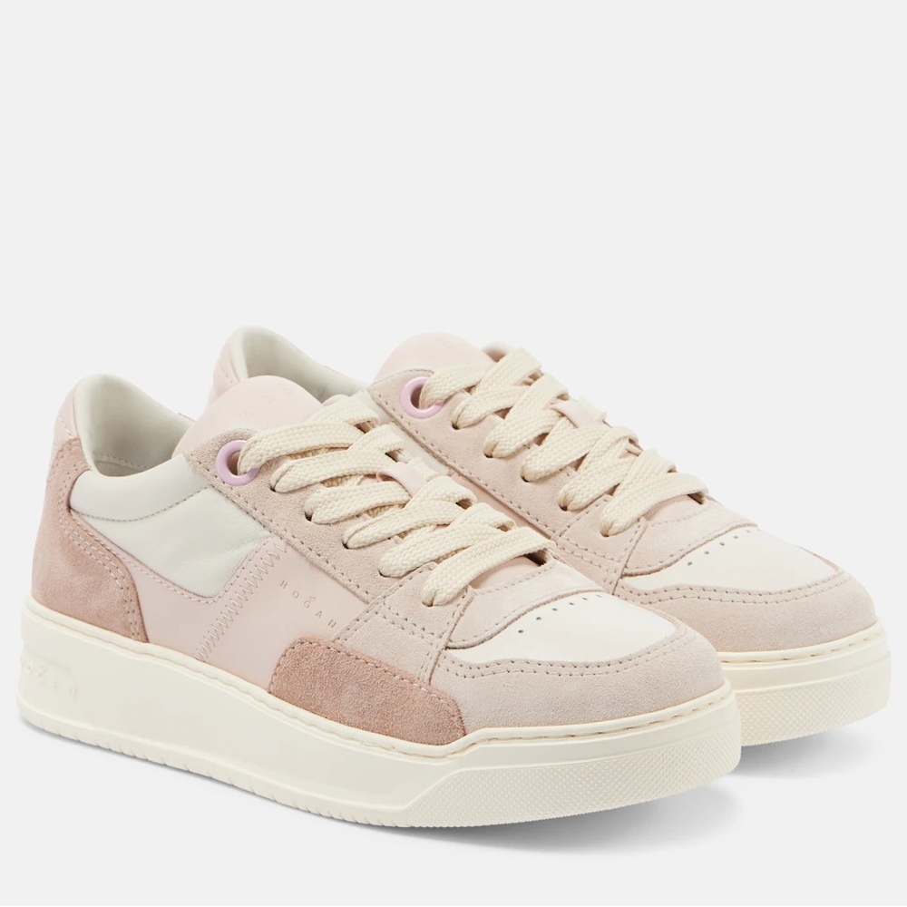 💗🌷💗 HOGAN H667 leather sneakers SIZE 8 US/ 38 European